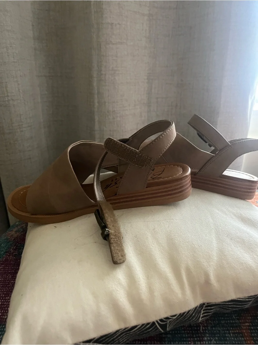 Blowfish malibu Open-Toe Sandals with Buckle Ankle Strap